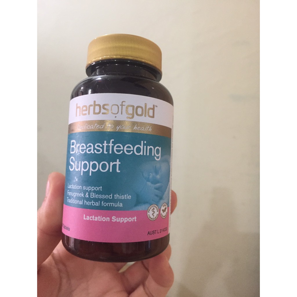 Viên uống lợi sữa Úc, Herbs of Gold Breastfeeding Support