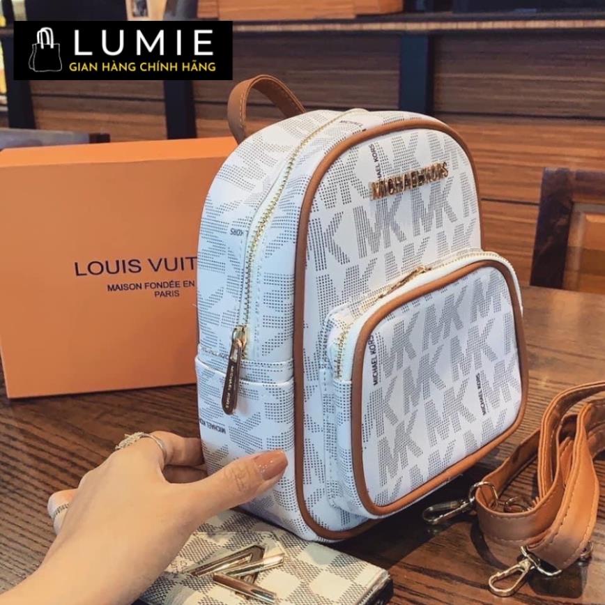 Balo mini nữ đeo vai, dùng đi chơi, đi học, đi làm, chất da đẹp, thời trang cao cấp Lumie size 21cm LB255