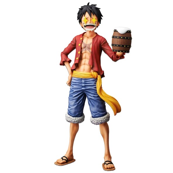 Mô hình Luffy One Piece 27cm thay đổi được tay và mặt