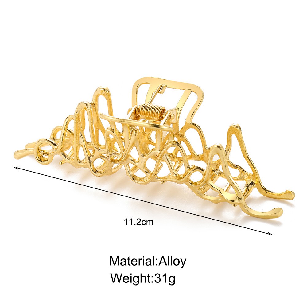 IF ME Kẹp tóc kiểu dáng không cân xứng phong cách Hàn Quốc