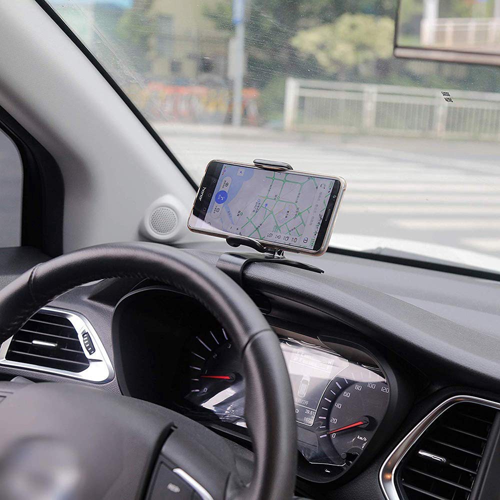 Car Phone Holder,Rotating Dashboard Clip Mount Stand, 360-Degree Rotation Cell Phone Holder,IN STOCK