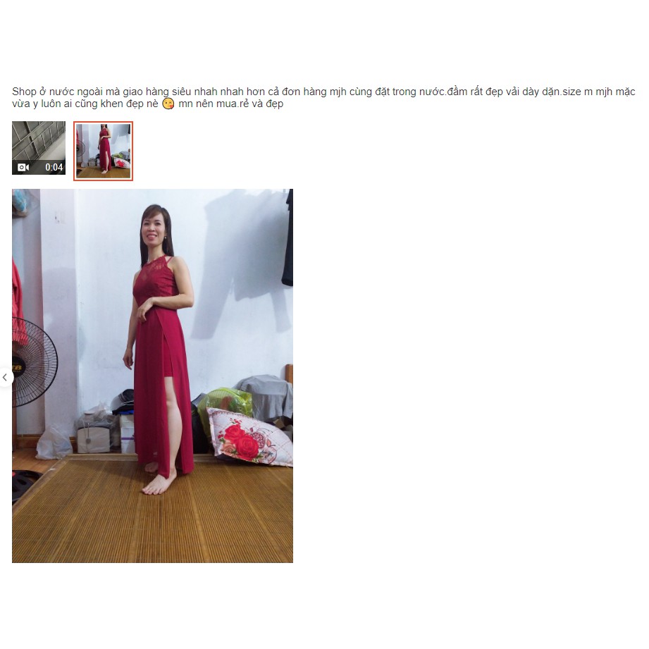 FREESHIP ĐƠN 99K_ Đầm Dạ Hội Cột Dây Cổ Yếm Nhiều Màu Sắc Lựa Chọn | BigBuy360 - bigbuy360.vn