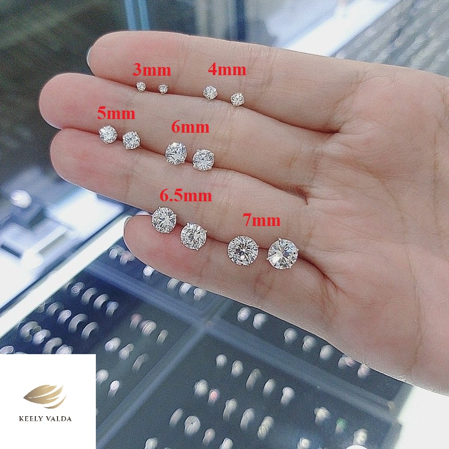 Đá CZ 7 Ly  Cubic Zirconia loại 5A - Siêu Cứng cao cấp nhập khẩu Thụy Sỹ