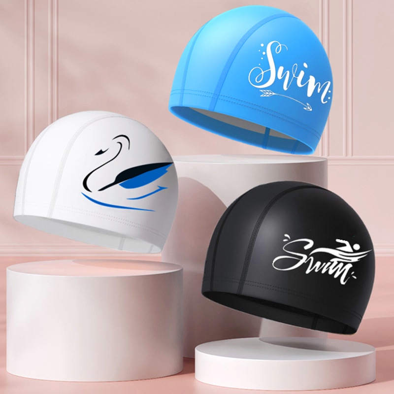 Mũ Bơi Chống Thấm Nước Độ Co Giãn Cao Cho Nam Và Nữ