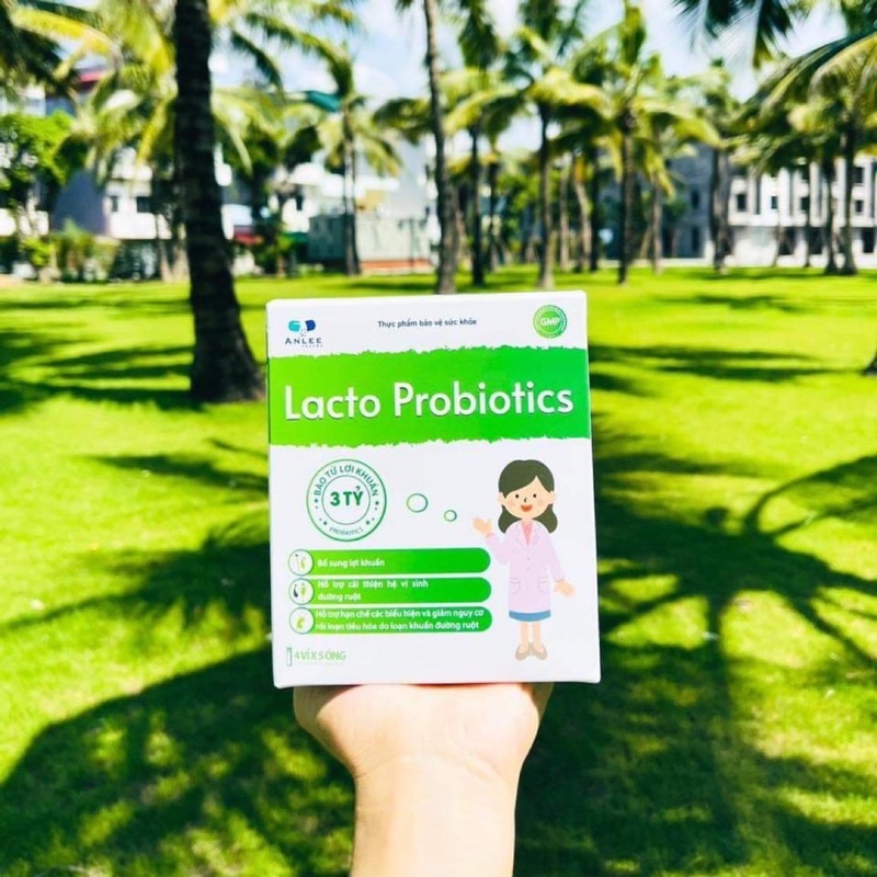 Men Vi Sinh Bào Tử Lợi Khuẩn Lacto Probiotics Giúp cải thiện táo bón, giảm nôn trớ ọc sữa, ăn ngon, ngủ tốt..