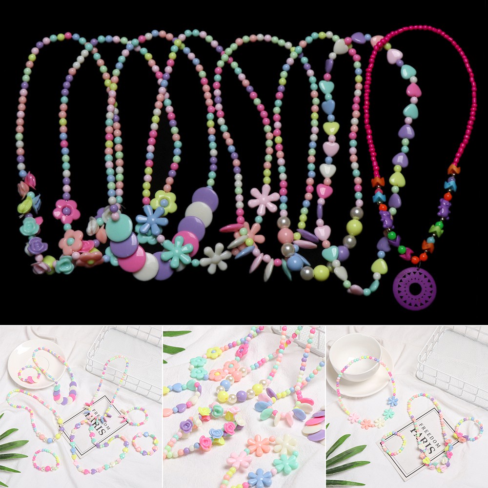 1 Bộ Hạt Nhựa Resin Hình Bướm Hoạt Hình Làm Trang Sức Thủ Công Diy Cho Bé Gái