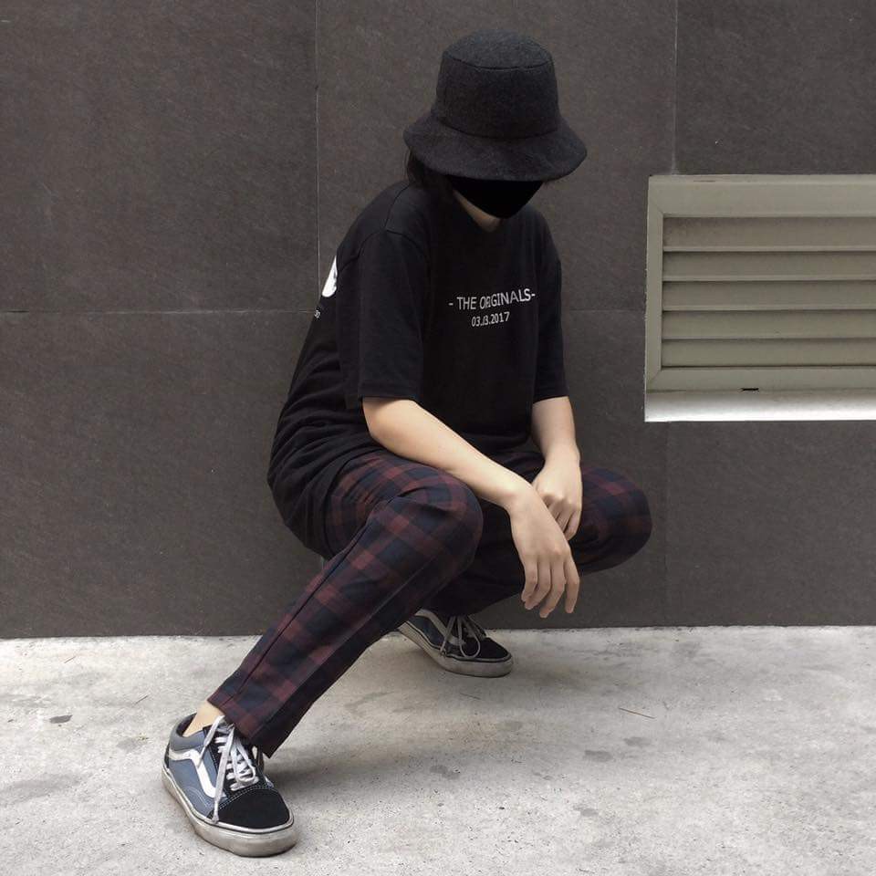 Mũ tai bèo đen trơn, Nón bucket đen trơn