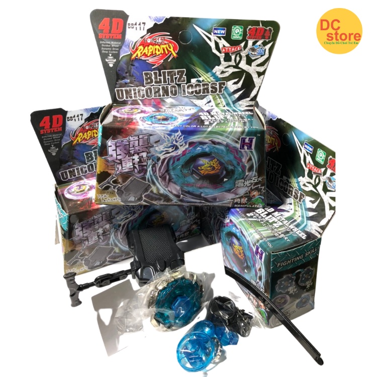 Con Quay Kỳ Lân 4D Blitz Unicorno 100RSF BB117 Cực Mạnh Cho Bé Yêu