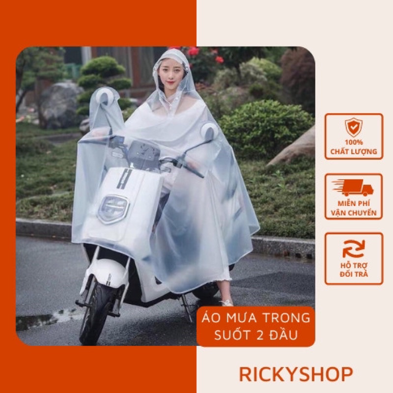 ‼️ ‼️ ÁO MƯA TRONG SUỐT NGƯỜI LỚN ‼️ ‼️ đẹp mắt tiện dụng