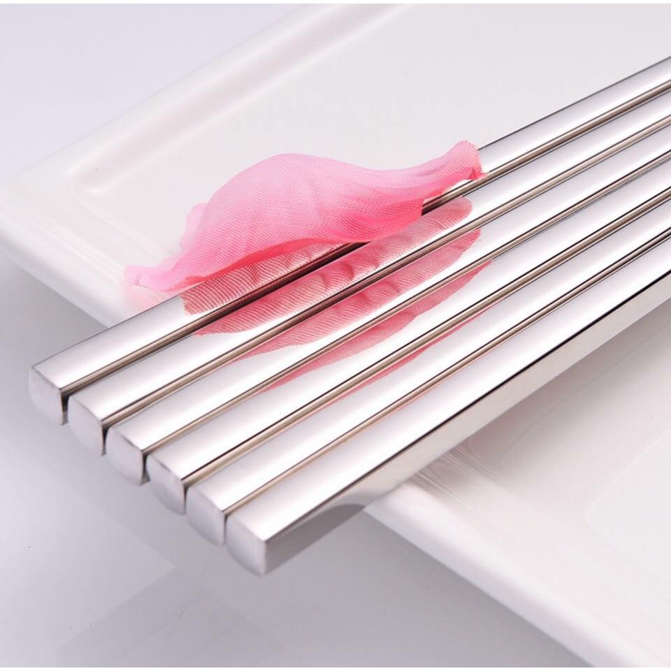 Đũa và thìa inox