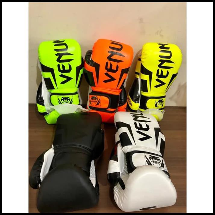 Venum Găng Tay Boxing Venum Màu Trắng Cho Người Mới Bắt Đầu Bxg123