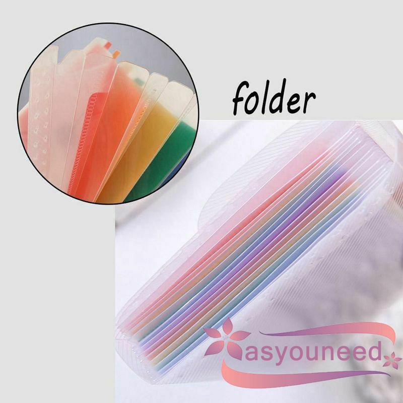 Bìa đựng hồ sơ cỡ giấy A6 13 ngăn tiện dụng | BigBuy360 - bigbuy360.vn