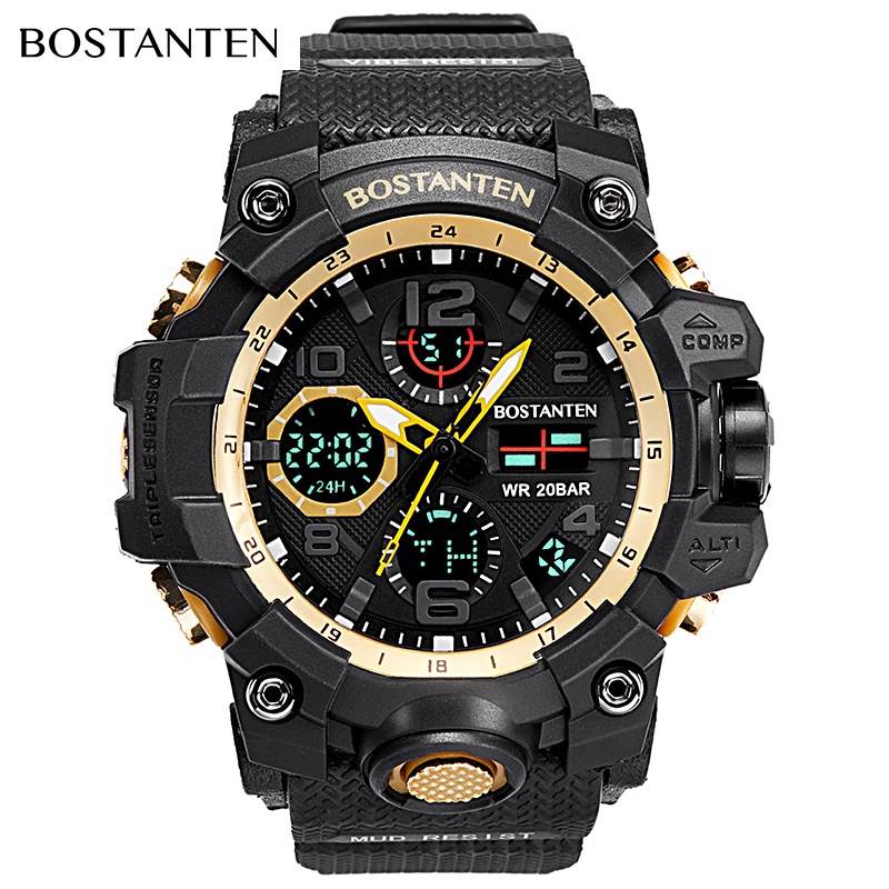 Đồng hồ thể thao BOSTANTEN không thấm nước cao cấp