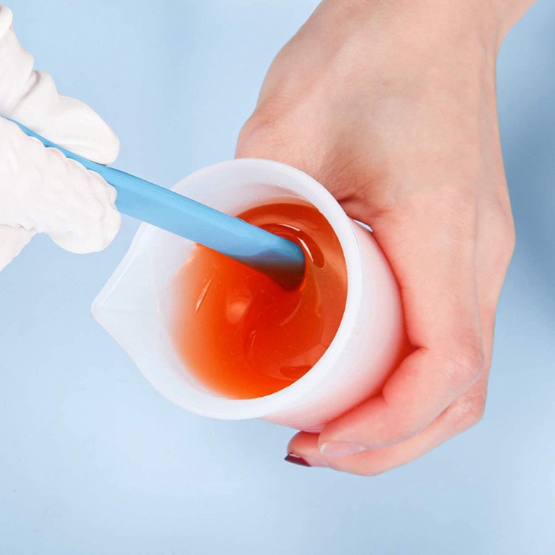 Muỗng Silicone Trộn Bột Làm Bánh Chống Dính Linh Hoạt Diy