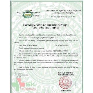 Sâm Alipas platinum 30viên (mẫu mới ,date xa)