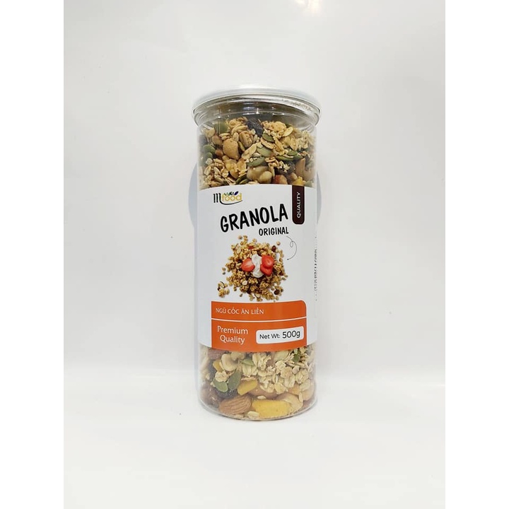 500g Granola Ăn Sáng Yến Mạch Mix 7 Loại Hạt - Ngũ cốc Giảm Cân