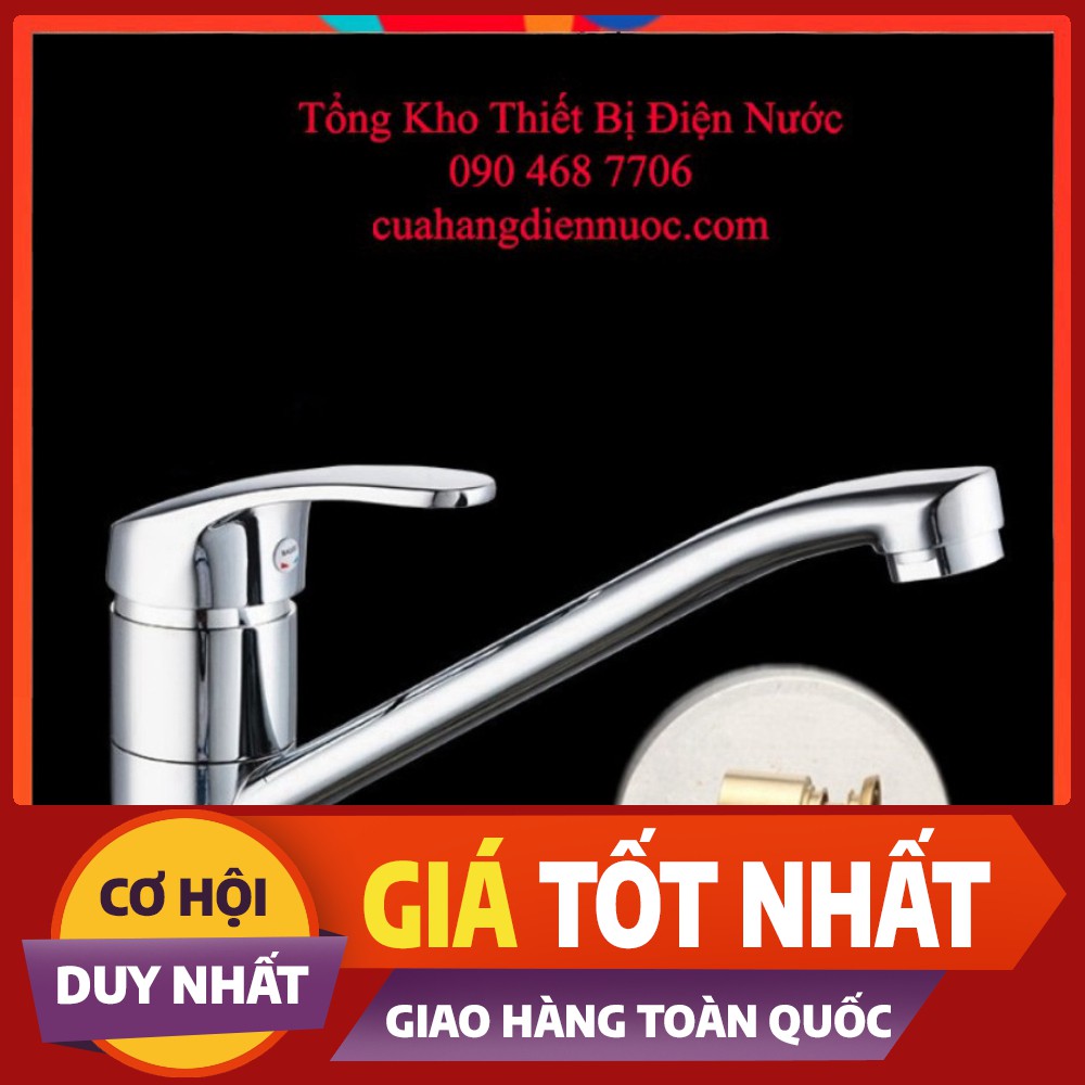 Vòi rửa chén | Vòi rửa bát nóng lạnh cao cấp VRB12 tặng đôi dây cấp inox
