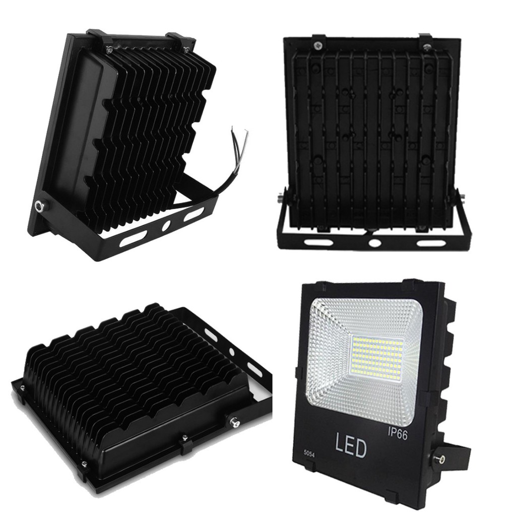 Đèn Pha led công trình chuyên dùng COB 50W chống nước tiêu chuẩn IP66 ánh sáng trắng 3000k