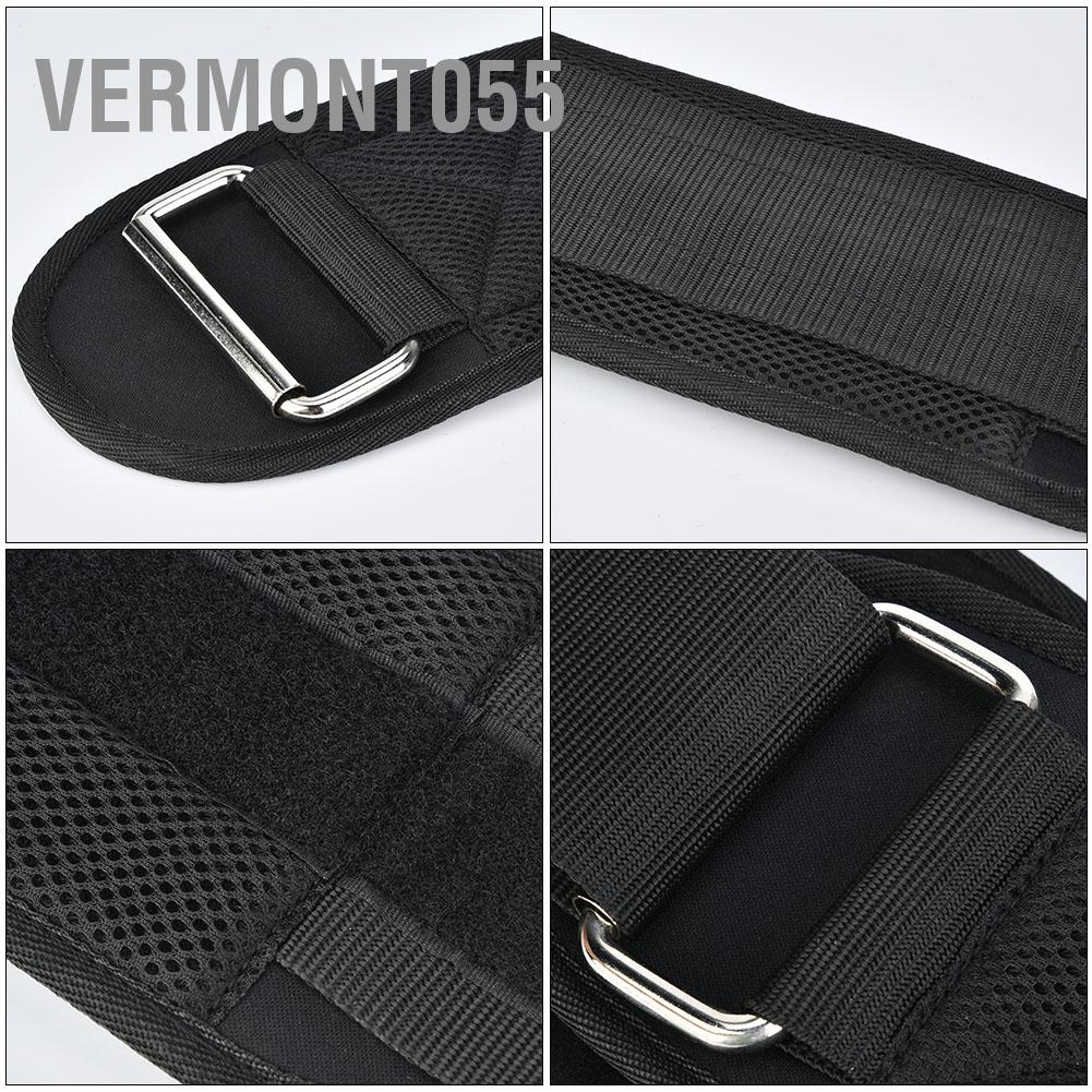 Có thể bán buôn Đai nâng tạ thể thao Phòng tập thể dục Dây đai hỗ trợ vòng eo Phụ kiện tập luyện thể dục Vermont055 Hàng giao ngay