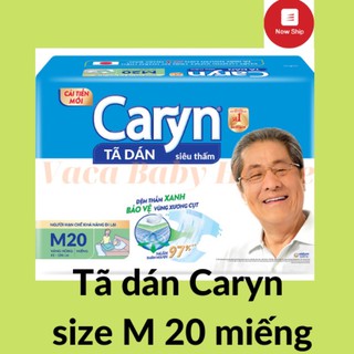 (CÓ HÀNG TẶNG) TÃ DÁN CARYN NGƯỜI GIÀ SIZE M20 MIẾNG