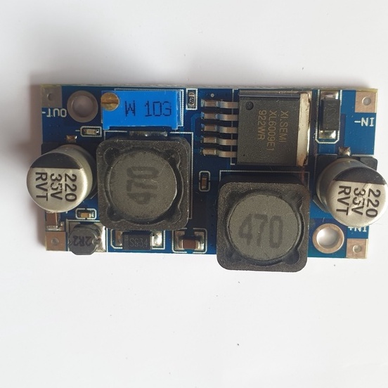 Mạch Tăng Áp DC-DC XL6009 5-35V 4A 2 Cuộn cảm Lỗi 1 đổi 1