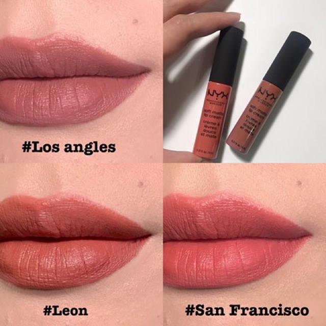 Son kem lì NYX Soft Matte Lip Cream - Los Angeles