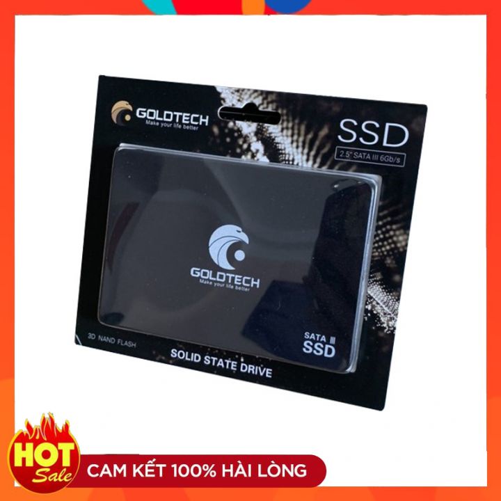 Ổ cứng SSD Goldtech 120GB 240GB SATA3 Drive 2.5 tốc độ 550MB s bảo hành 36 thumbnail