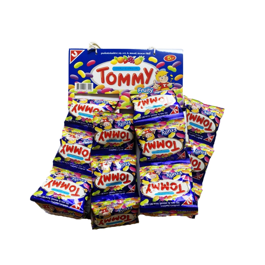 Kẹo dẻo trái cây tommy thái lan kèm vỉ treo