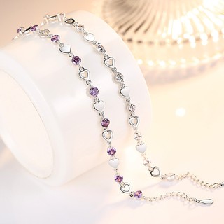 Lắc tay Silver Diamond Love - B0213