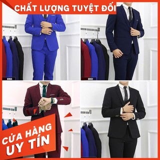 Bộ Vest Nam [Đủ Màu] ️⛳𝗙𝗥𝗘𝗘𝗦𝗛𝗜𝗣️⛳ Vest Nam Hàn Quốc Công Sở Sale 70% - Galio Shop