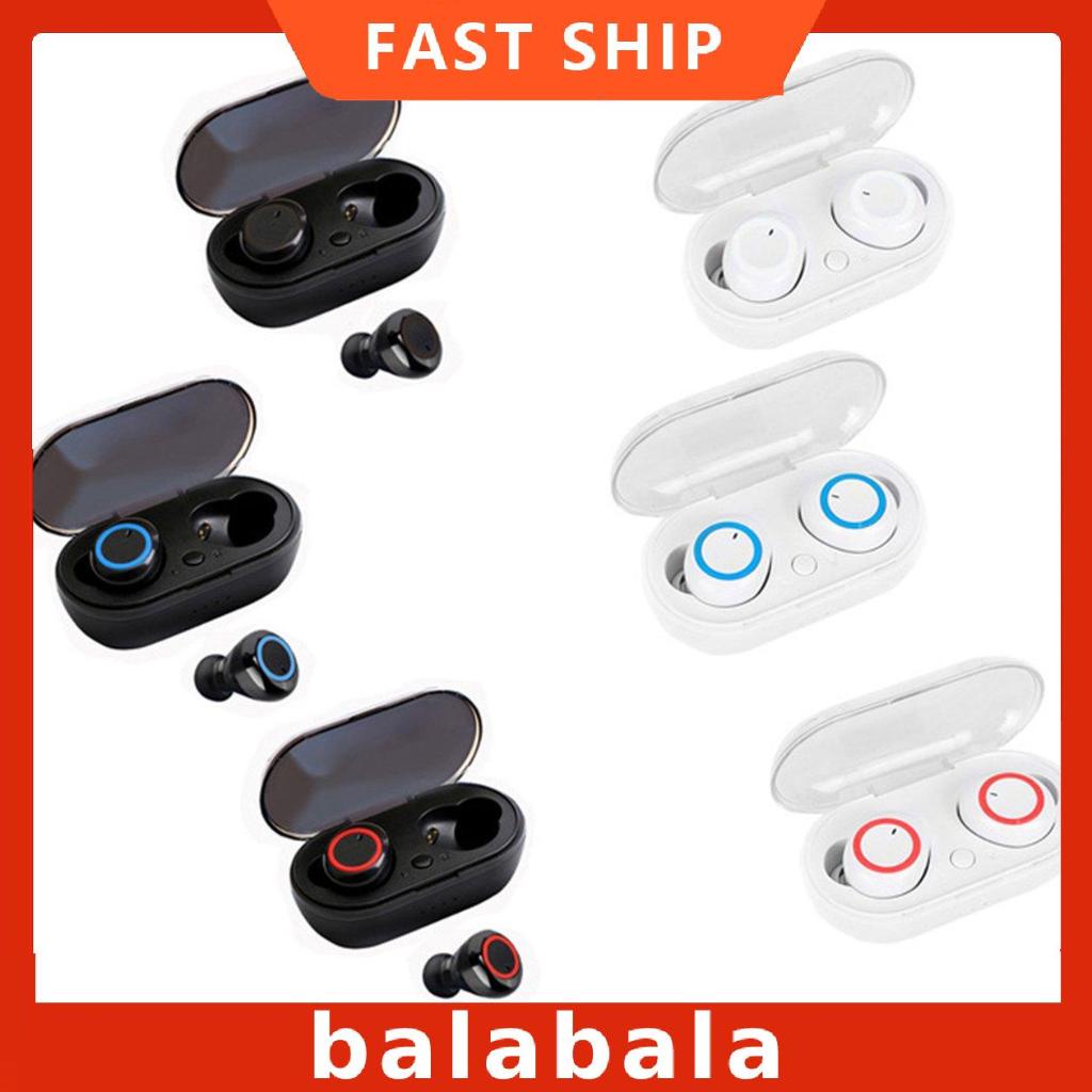 [BL]Y50 Wireless 5.0 Sports Headphones With Charging Compartment Headset