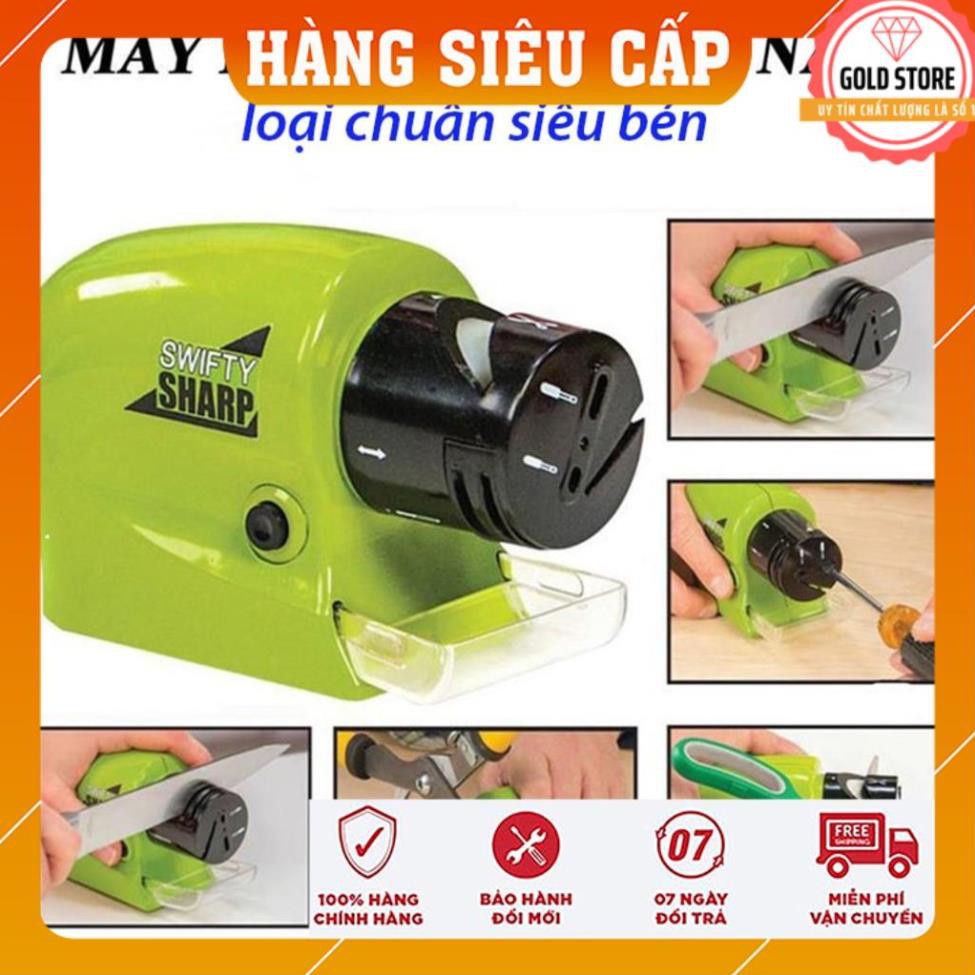 Máy Mài Dao Kéo Swifty Sharp Chạy Bằng Pin Đa Năng Tiện Dụng Cho Căn Bếp
