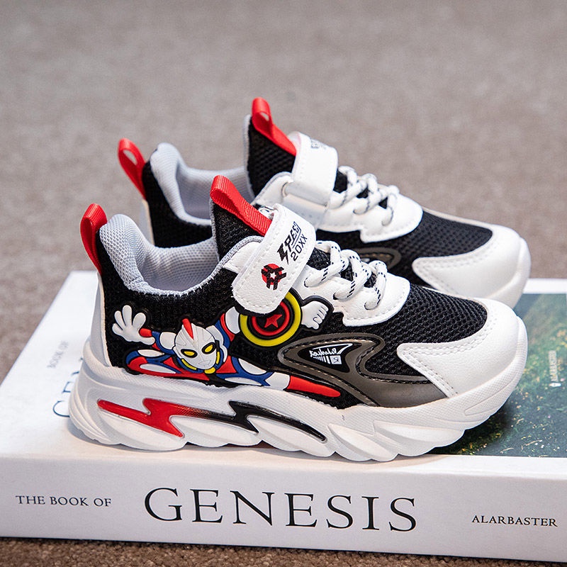 Giày Thể Thao Lưới Thoáng Khí Phong Cách Hàn Quốc Thời Trang Xuân Thu Mới Cho Nam 2022