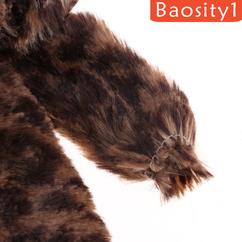 [Baosity1] Áo Khoác Lông Màu Trắng Thời Trang Cho Búp Bê Tỉ Lệ 1 / 6