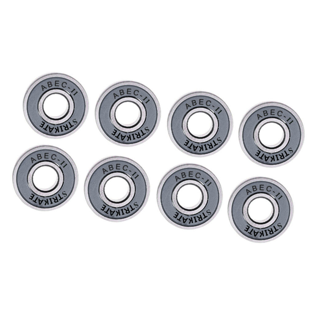 BolehDeals Lot 8 Frictionless Abec 11 Skateboard Roller Skate Bearings Multicolor