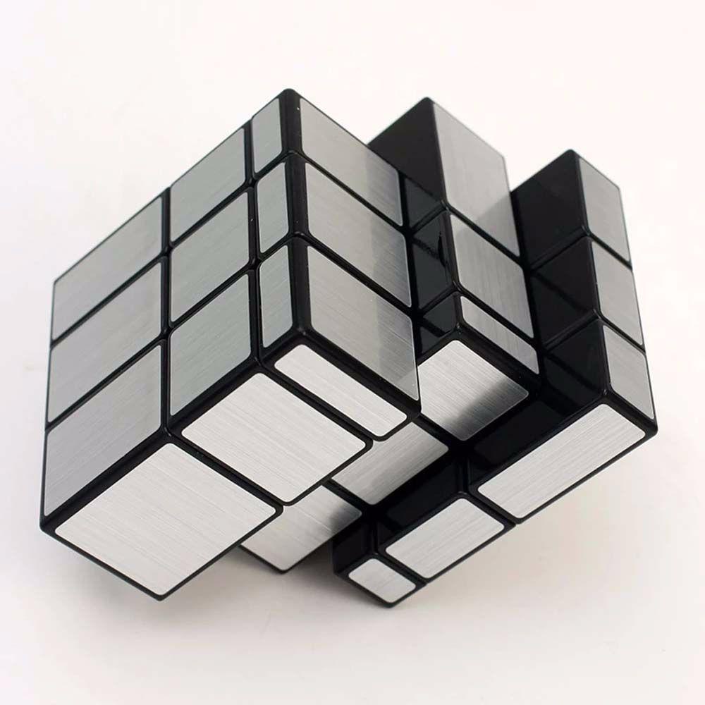 LILYES Đồ Chơi Khối Rubik Tráng Gương Kim Loại Giáo Dục Cho Bé