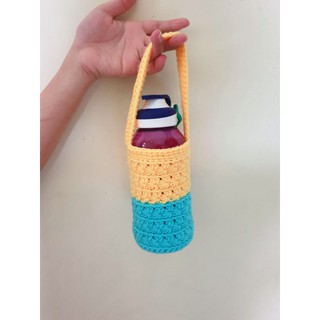 Combo 2 thảm len handmade + túi len đựng bình giữ nhiệt