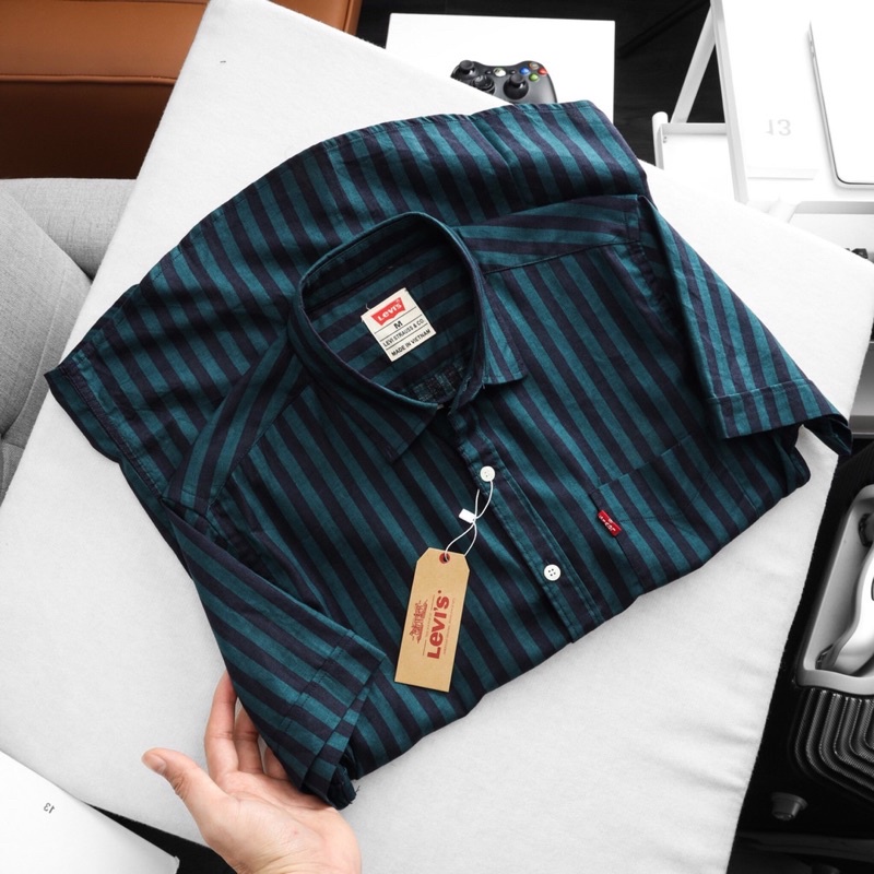 ÁO SƠ MI 1 TÚI LV’S