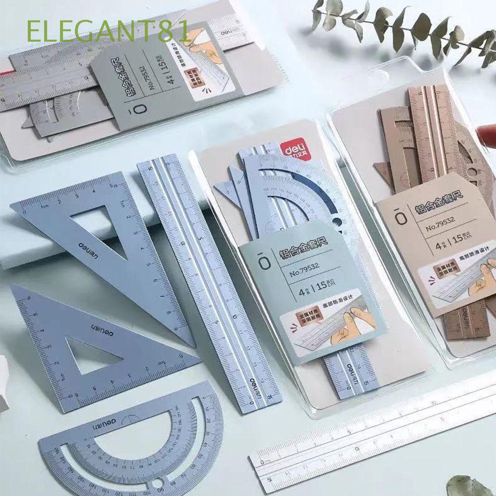 Thước tam giác bằng nhôm đa năng ELEGANT81