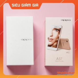 💥 Free Ship💥Điện thoại Oppo A37 Fullbox new 2 sim. Tặng kèm ốp lưng silicol. Bảo hành 12 tháng - Hàng nhập khẩu