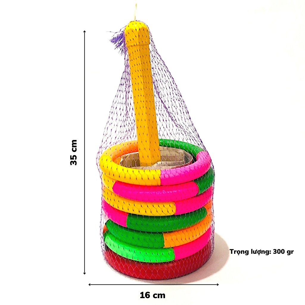 Bộ đồ chơi ném vòng đồ chơi mầm non thông tư 02