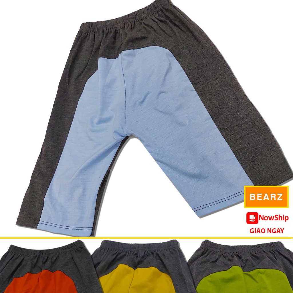 Quần Thun Bé Trai BearZ Kidswear Kiểu Sọc Màu Co Giãn Thoải Mái