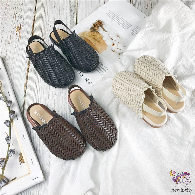 Xăng đan Kiểu Hàn Quốc Xinh Xắn Cho Bé Gái