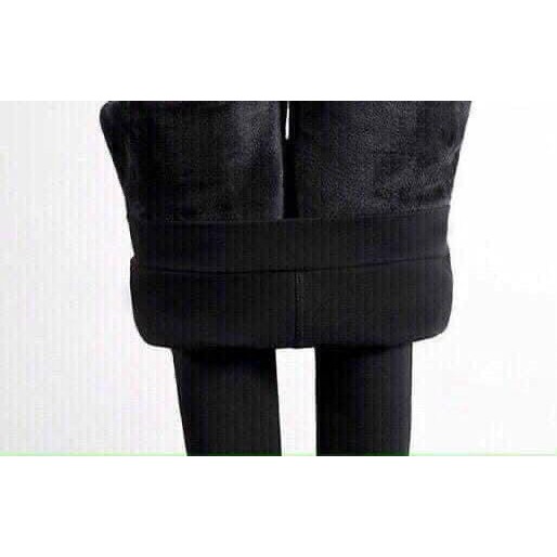 Quần lót lông nữ GU loại dày- Quần legging cao cấp hàng đẹp