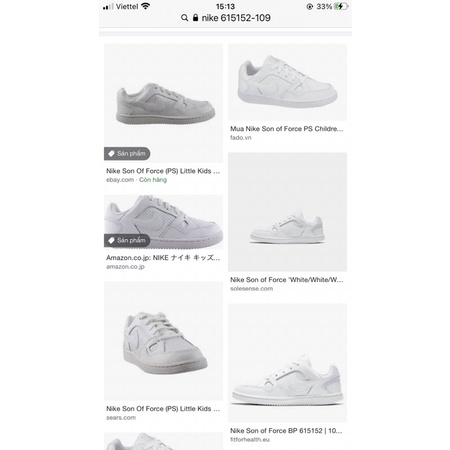 Giày Kids Nike Son of Force-size 31