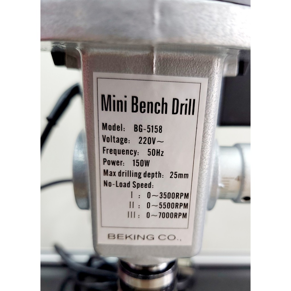 Máy khoan bàn mini