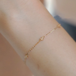 Lắc tay Bạc 925 mạ Vàng 14K / LP-BL117