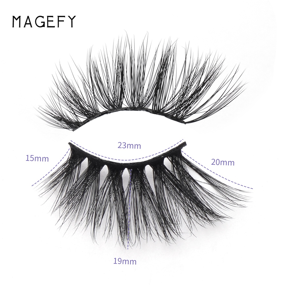 Set 10 Cặp Lông Mi Giả Mềm Mại Và Dài Tự Nhiên MAGEFY