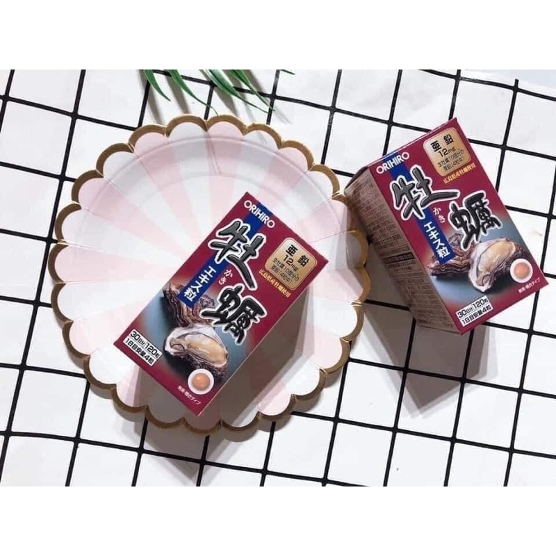 Viên uống tinh chất hàu tươi Orihiro Nhật Bản 120 viên   Nhật Bản