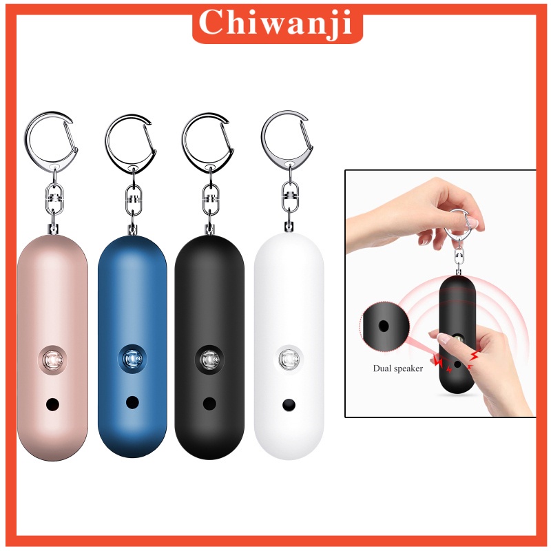 Móc Khóa Báo Động Khẩn Cấp Có Đèn LED Chống Lóa 130dB